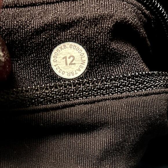 EUC Black Lululemon Run Pace Setter Skort | Skirt Size 12 - Picture 7 of 7